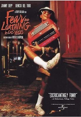 £24.34 • Buy Fear And Loathing In Las Vegas 36 X 24 Wall Poster Print Cult Johnny Depp Decor
