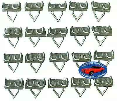 7/8  Body Side Fender Door Molding Trim Clips Fits Chrysler Dodge Plymouth 20p N • $19.77