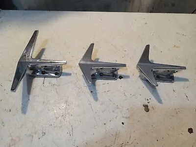 Three Vintage Rare Aircraft Airplane Jet Boat Deck Cleats Docking Tie Downs • $160