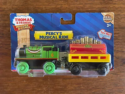 2012 Fisher Price Wooden Thomas Train Percy’s Musical Ride!New • $60