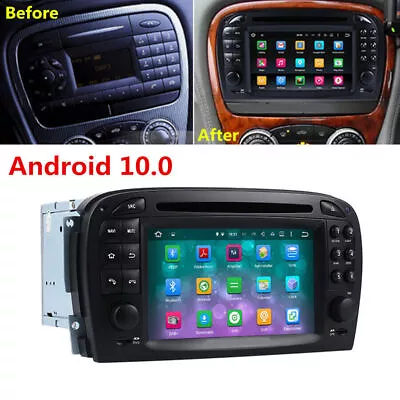 Stereo Radio DVD Navi For Mercedes R230 SL350 SL500 SL600 SL65 SL55 With Carplay • $799.89