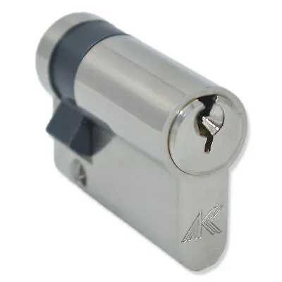 Replacement Garage Door Lock 35/10 Half Euro Cylinder Lock UPVC Aluminium Door  • £10.98