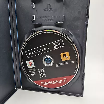 Manhunt (PlayStation 2 PS2 2003) Disc Only Greatest Hits Tested • $14.99