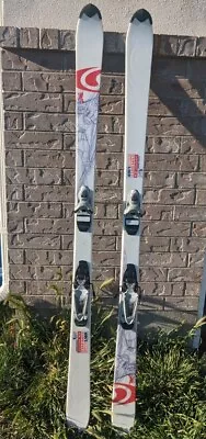 Salomon Teneighty Monocoque Snow Skis 169cm W/ Look Nova 9 Bindings NICE! • $89