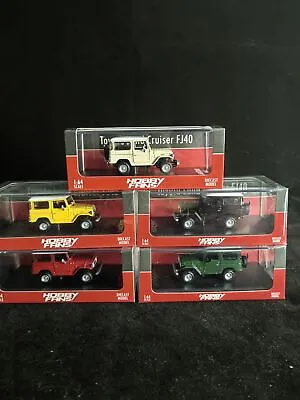 1/64 Hobby Fans Toyota Land Cruiser FJ40 Top White Diecast Car Toys Small Scale • $20.90