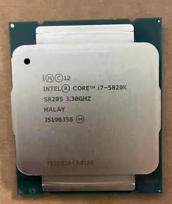 Intel Core I7-5820K 3.3GHz Six-Core CPU PC Processor SR20S #F20 • $29.99