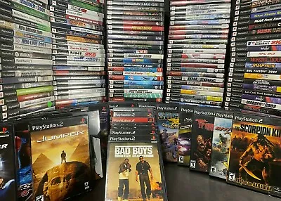 Ps2 Games Large Lot You Pick Em Playstation 2 Cleaned And Tested. Free Shipping • $7.95