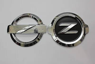 Fairlady Z Bonnet Badge Matte Black Emblem For Nissan 350Z 370Z Z33 Z34 Hood • $21.37