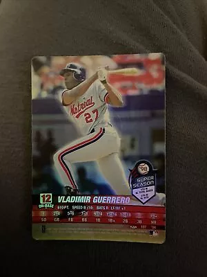 2004 MLB Showdown Vladimir Guerrero Super Season FOIL #107 Expos • $10