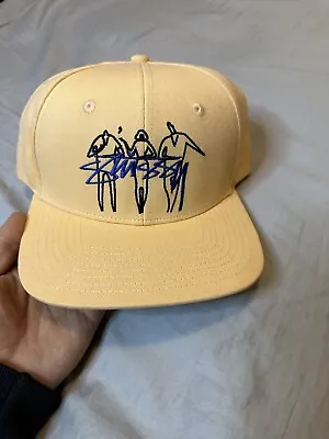 £17.66 • Buy Yellow Stussy SnapBack Hat Brand New