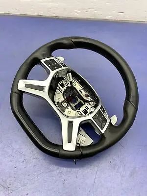 2013-2016 Mercedes Gl63 X166 Amg Steering Wheel W/ Amg Preformace *worn Leather* • $510