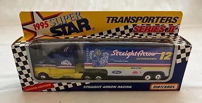 Matchbox 1995 Super Star Transporters Series II Straight Arrow Motorsports #12 • $17
