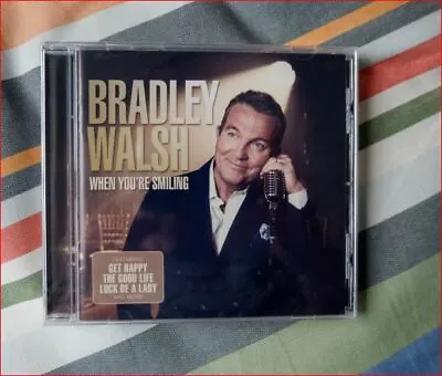 Bradley Walsh New FastFreepost  When You're Smiling  CD Get Happy Luck Be A Lady • £5.97