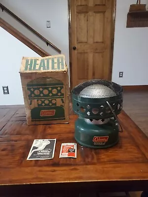 Vintage Coleman Catalytic Heater 512A700 3500 BTU W/ Original Box • $35