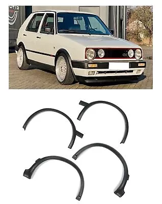 Euro Fender Flares Wheel Arch Set For VW MK2 Golf Rabbit GTI G60 VR6 16V 85-92 • $129.95