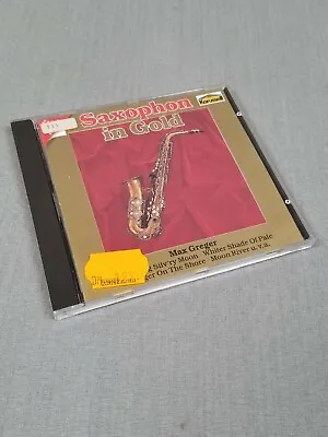 Max Greger Saxophon In Gold CD Karussell Moon River Import West Germany • $9.95