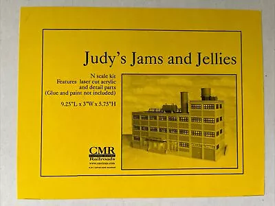 CMR Custom Model Railroads Kit Judy’s Jams And Jellies N Scale NOS GREAT DEAL!! • $59.99