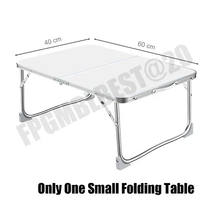 £13.30 • Buy Folding Camping Table Aluminium Picnic Portable Party BBQ Tables Indoor Outdoor