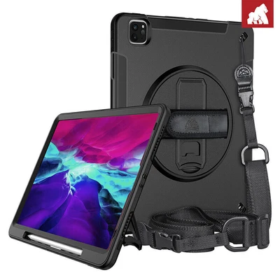 £19.99 • Buy Rugged Case For IPad 10.2 Air Pro 11 12.9 2022 HEAVY DUTY Shockproof Stand Cover