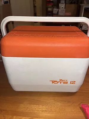 Vintage GOTT Sport Cooler 12 Tote Lunch Box Ice Chest Model 1812 • $18.99