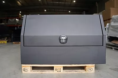 BLACK Aluminium 3/4 Side Opening Ute Trailer Truck Toolbox Storage 1400 600 850 • $1000