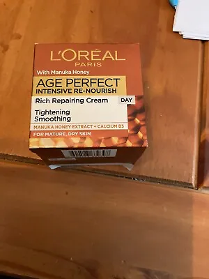 Loreal Age Perfect Intensive Re- Nourish Rich Repairing Day Cream 50 MLS • £12