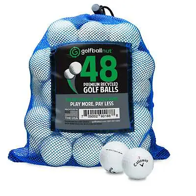 Callaway Bulk Mixed AAA Used Recycled Golf Balls Mesh Bag Included • $47.98