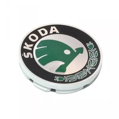 NEW 2000-2015 SKODA FABIA - ALLOY WHEEL HUB CENTRE CAP UNIT 55mm 6U0601151LMHB • $18.36