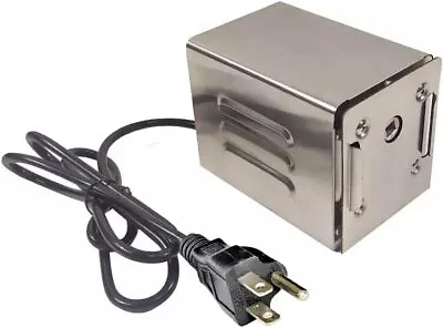 Stainless Steel Electric Grill BBQ Spit Rotisserie Motor 15W 90LB For Goat Pig • $61