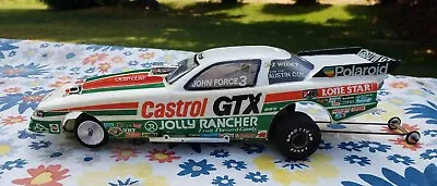 £15.72 • Buy Custom Parma 124th Drag Slot Car With John Force Oldsmobile Hard Body. Runs