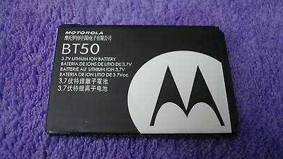 MOTOROLA BT50 SNN5766A BATTERY V323 KRZR K1m Q V325 V360 W755 RAZR ROKR I880 • $17.09