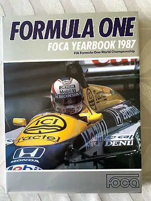 Formula One FOCA Yearbook 1987 (1986 Season Review) By GRID Publishing • £12.95