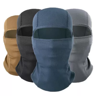 Balaclava Face Mask Thin UV Protection Ski Sun Hood Tactical Masks For Men Women • $2.89