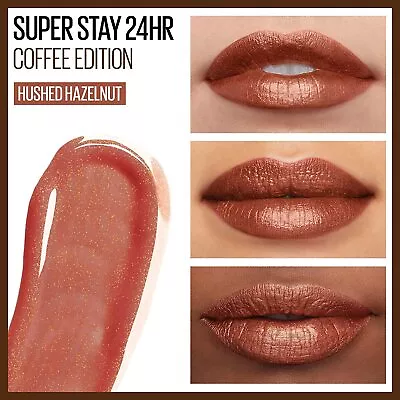 Maybelline SuperStay 24 2-Step Lip Color 340 Mocha Moves NEW 24H Wear Scented • $3.89