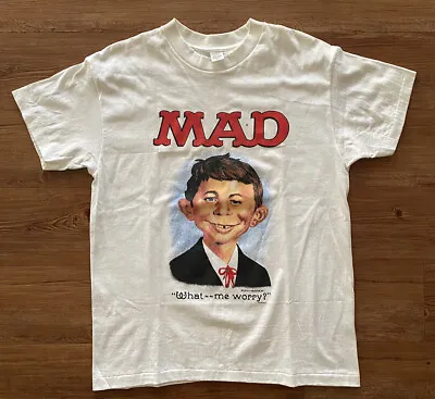 Rare New L 1987 MAD Magazine Mail Away Alfred E Newman Promo Vintage Tee T Shirt • $400