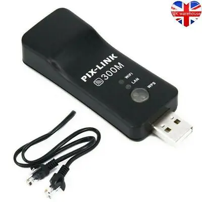Wireless LAN Adapter WiFi Dongle RJ-45 Ethernet Cable For Samsung Smart TV 3Q • £10.94