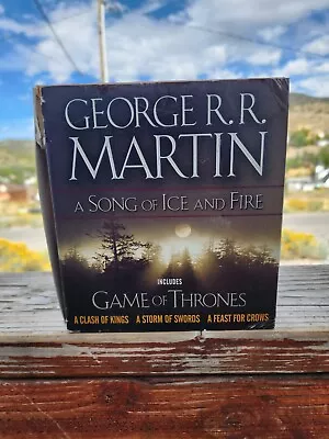 2011 Bantam Books George R.R. Martin's A Song Of Ice And Fire Saga Book Set  • $14.99