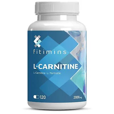 L-Carnitine 2000mg Capsules Strong Fat Burner Metabolism Support Weight Loss • £14.49