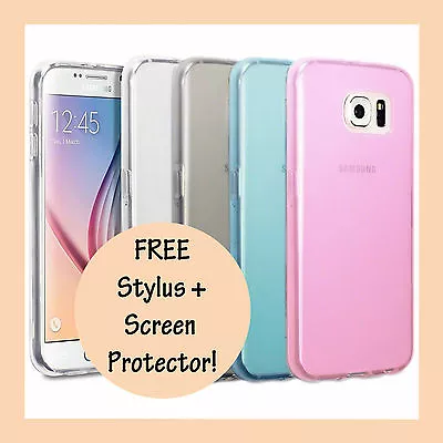 $2.55 • Buy Super Slim Gel Case Soft Cover For Samsung Galaxy S7 + S7 Edge + S6 + S6 Edge