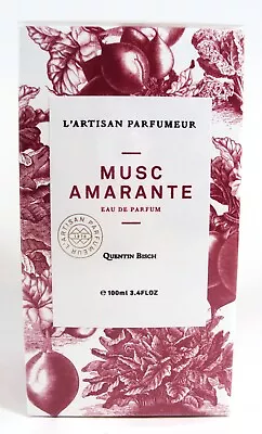 L'Artisan Parfumeur Musc Amarante 3.4 Oz /100 Ml EDP Spray NEW *SEALED* • $179.99
