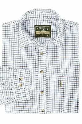 Walker And Hawkes - Mens Long Sleeved Cotton Country Check Easy Care Shirt • £17.95