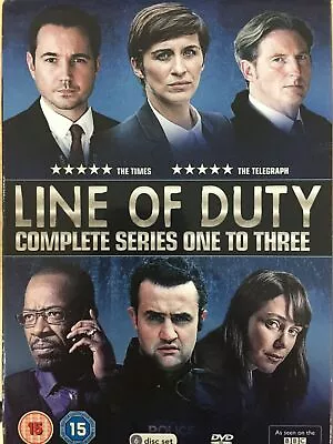 New Unsealed: Line Of Duty Series 1 - 3 DVD Box Set.  • £6.99