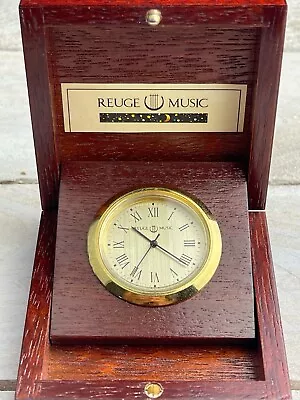 Table Clock REUGE Quartz • $70