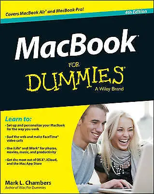 Chambers Mark L. : MacBook For Dummies Highly Rated EBay Seller Great Prices • $3.85