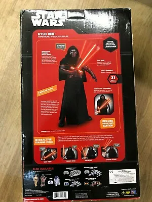 Star Wars The Force Awakens KYLO REN ANIMATRONIC FIGURE ~ New Unopened~ • £32.90