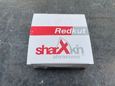 6” Sanding Discs Sharxkin RedKut 100-Count Pack Adhesive Backing 80-600 Grit • $18.95