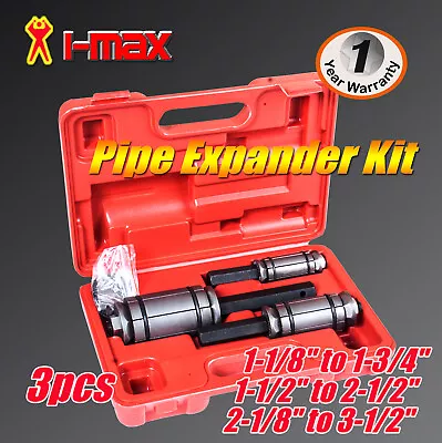 I-Max Exhaust Muffler Tail Pipe Tube Expander Tool Dent Remover Car Auto 3PCS • $69.90