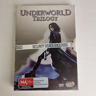 Underworld + Evolution + Rise Of The Lycans DVD Set Steelbook PAL Region 4 New • $17.50