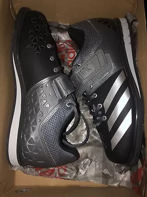 Size 7 1/2 - Adidas Powerlift 3 Black Iron Metallic • $50