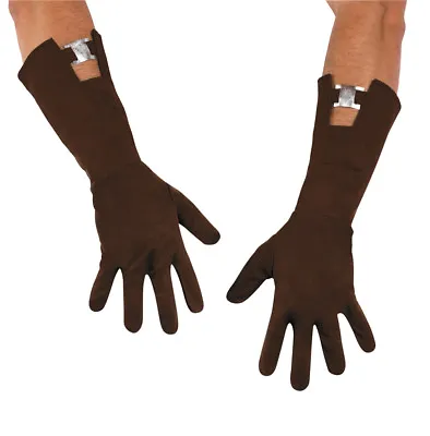 Mens Captain America Retro Brown Gloves For Costume • $3.52